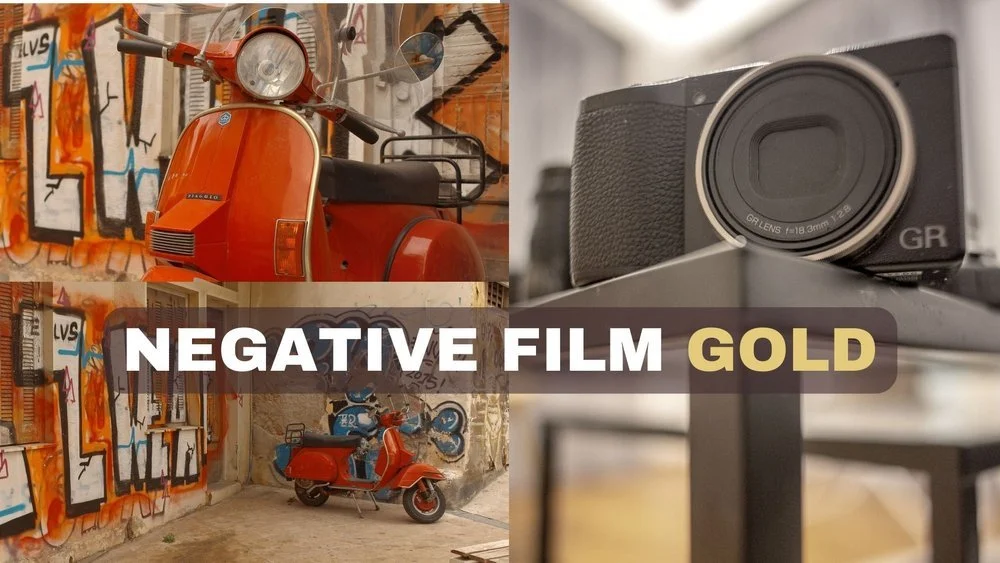 Negative Film GOLD - New Film Recipe on Ricoh GR III and GR IIIx